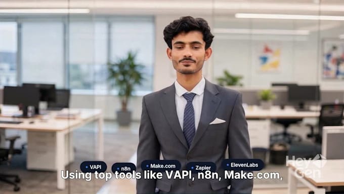 build ai voice agent and workflow automation using vapi, n8n,open claw,manus ai