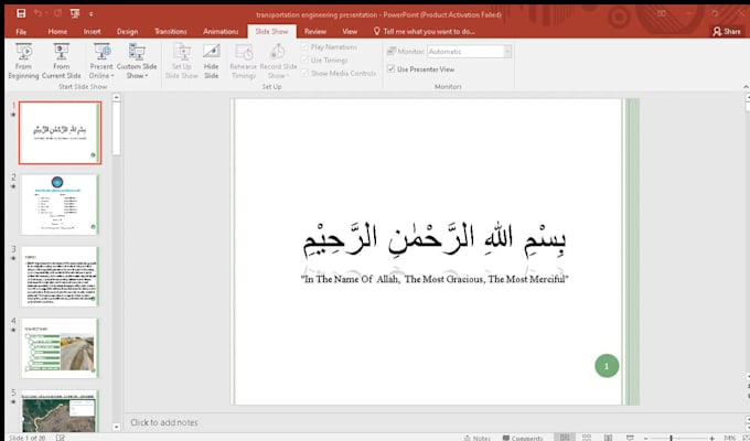 create professional powerpoint and canva presentations