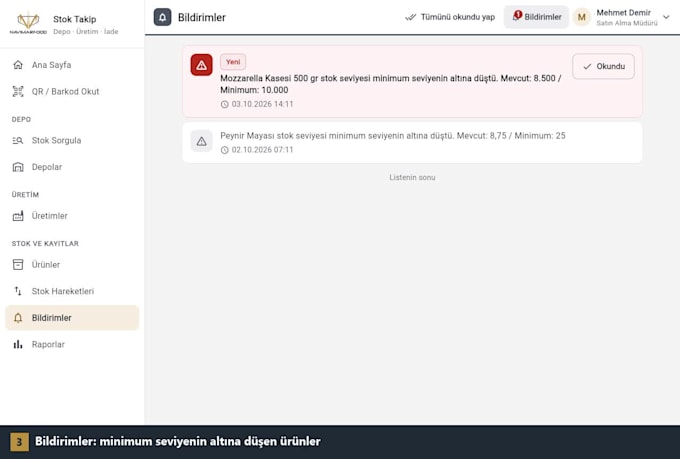 build a custom inventory management web app