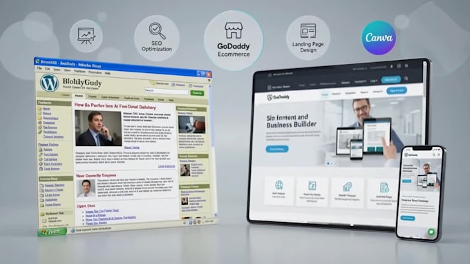 design godaddy website redesign godaddy website on godaddy website builder airo