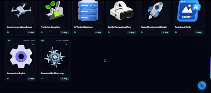 design custom 3d icons for website and mobile app