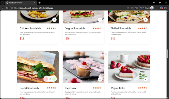 create responsive landing page or fix frontend issues