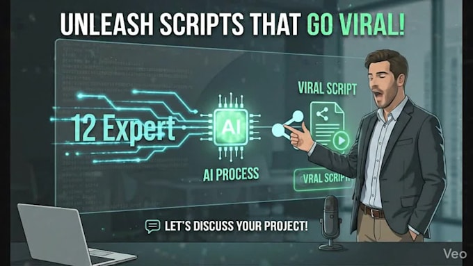 create script that actually will go viral