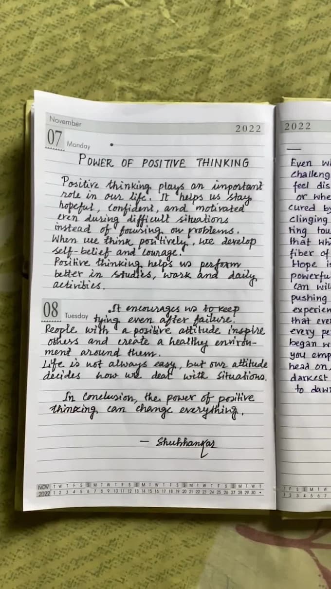 make best handwritten letter and card