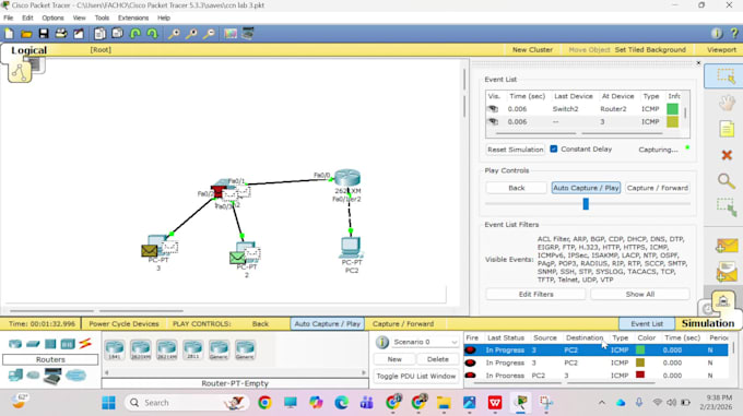 do cisco packet tracer, ccna, ccnp computer networking project
