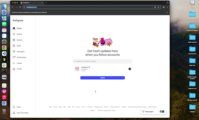 done automation with puppeteer, cheerio and playwright