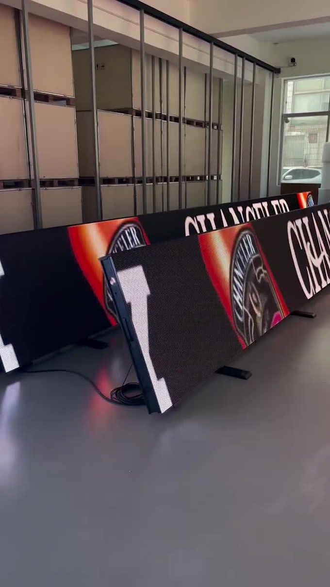 create stadium led billboard, and arena animation and loopable video ads