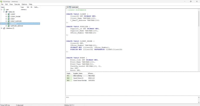 design an erd and normalize your sql database schema