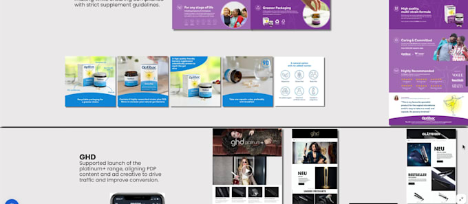 design your amazon a plus content, brand store and pdp creative assets