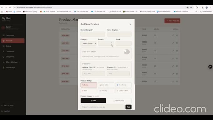 build a responsive react js and node js web application