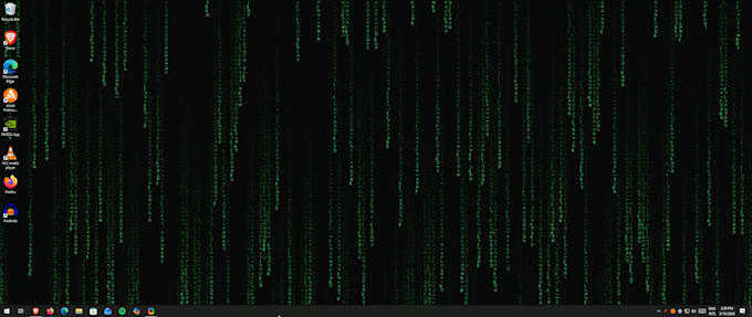 make your windows desktop look like the matrix