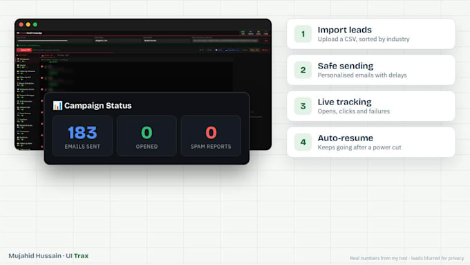 build a cold email automation system with brevo