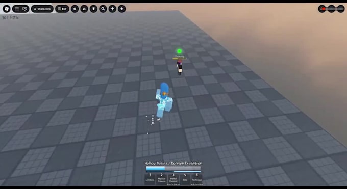 create roblox game with roblox studio, lua script, vfx and custom map