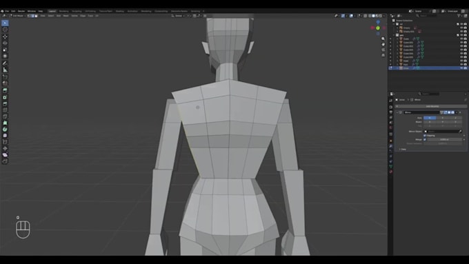 create low poly 3d character ps1 ps2 psx n64 style for unity and unreal game
