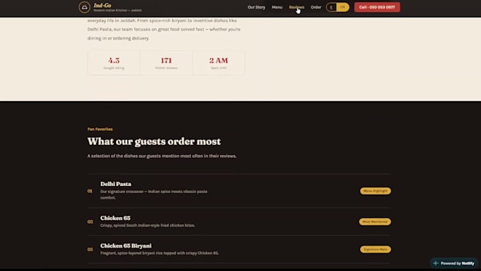 create a fully functional fast loading website in 24 hours