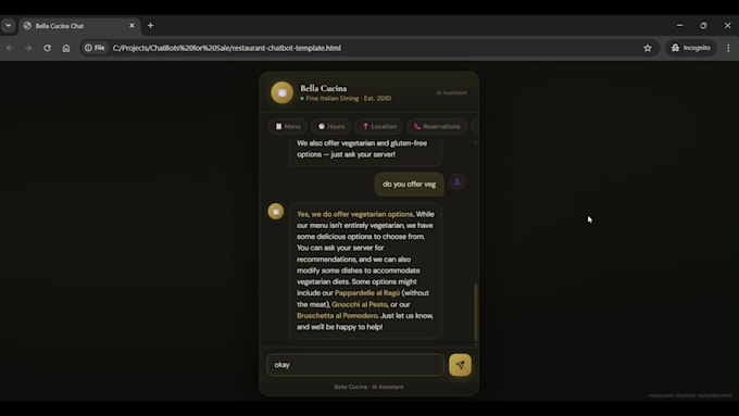 build a custom ai chatbot for your website
