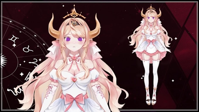 design and rig a custom high quality live2d vtuber model for vtube studio