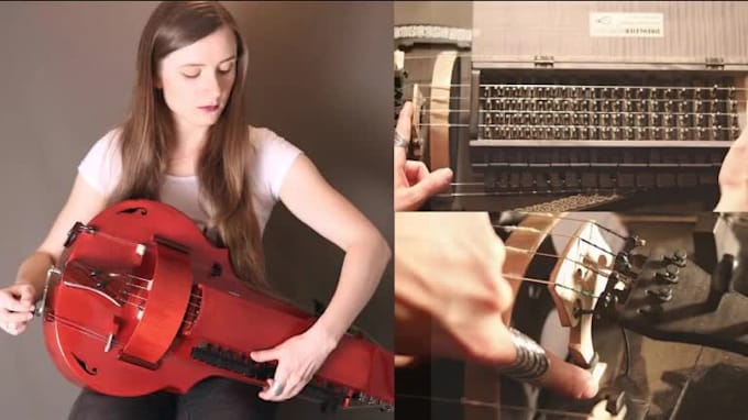 record real folk string instruments, gurdy, hurdy, autoharp, dulcimer, charango