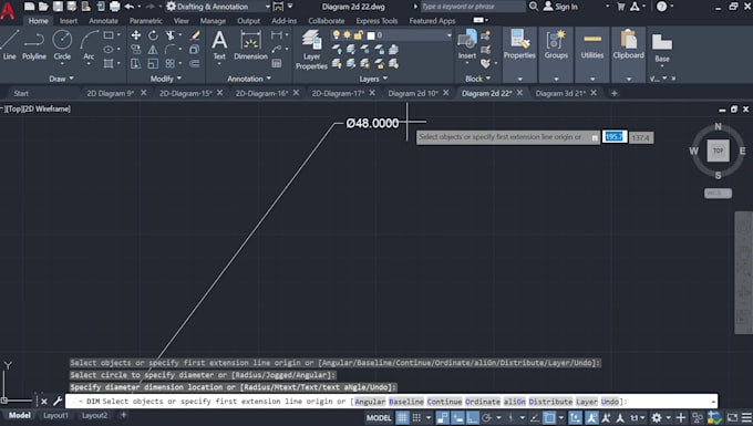 autocad 2d drafting and dxf design services