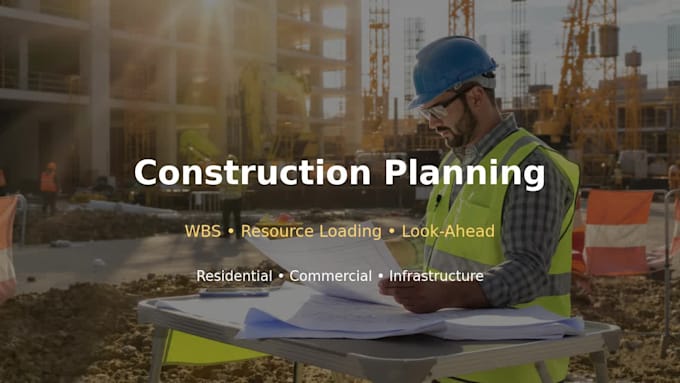 be your civil engineer, planning engineer and estimator