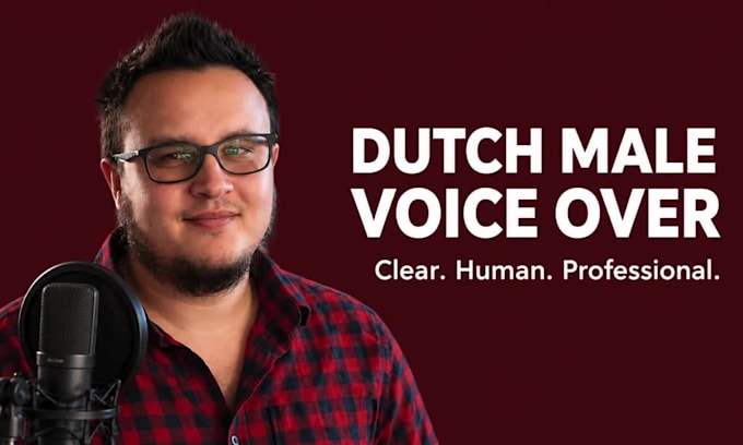 record a professional male dutch voice over