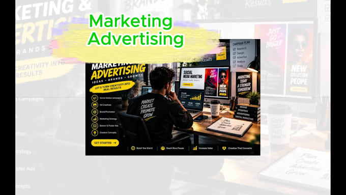 create professional brand promotion and social media marketing content