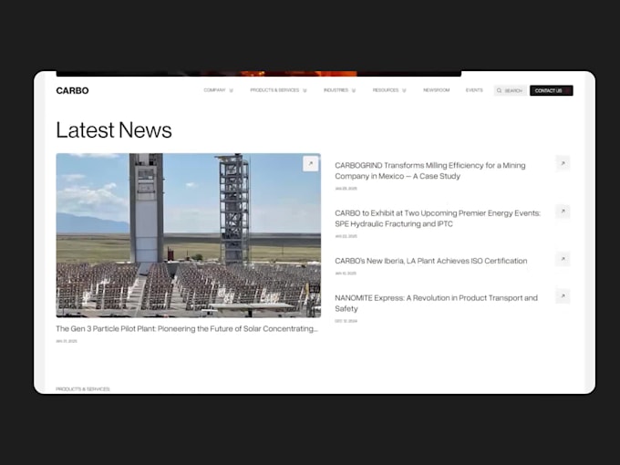 create a modern interactive 3d website for startups and saas