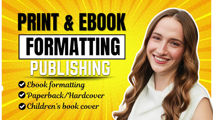 do children book formatting and publishing for kdp ingramspark, barnes and noble