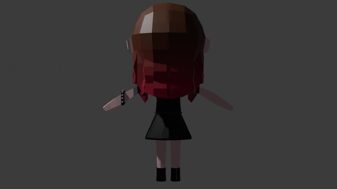 create your custom 3d chibi characters in low poly style