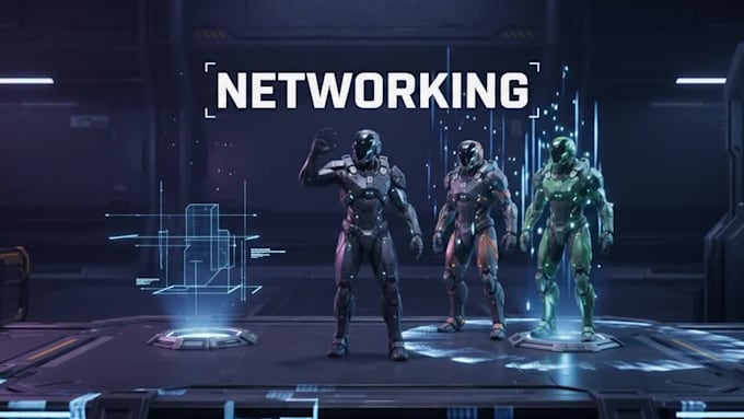 develop a multiplayer game in unity with photon or networking