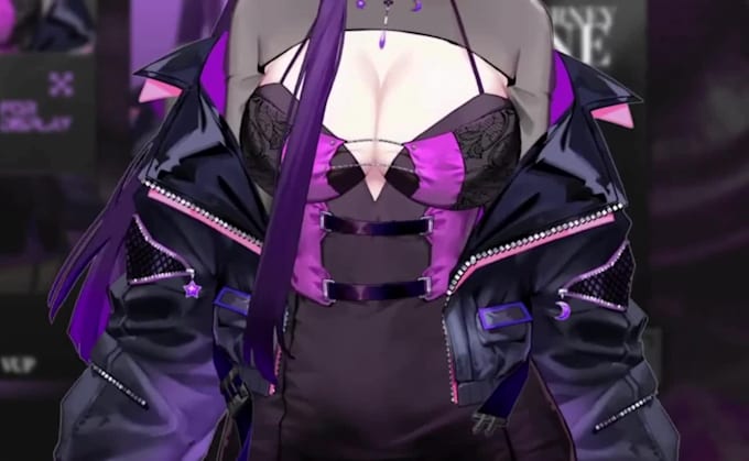 design and rig nsfw vtuber, live2d model, 2d vtuber model, anime vtuber model