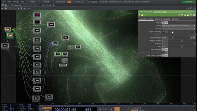 create audio reactive visualizers for your music using touchdesigner