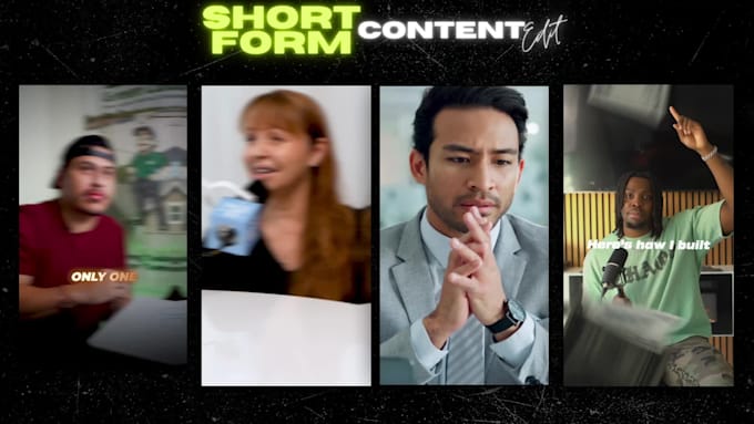 Edit viral short form videos for tiktok, instagram reels and youtube ...