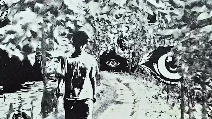 create vintage paper collage animation for your video