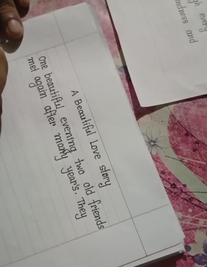 convert text into neat handwriting
