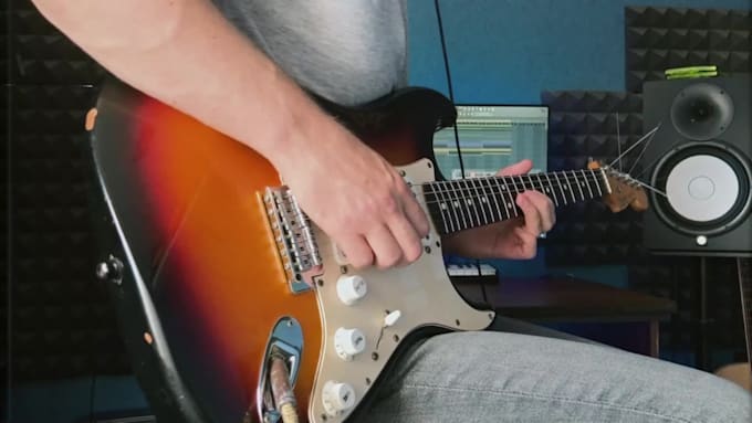 record guitar for your lofi indie track
