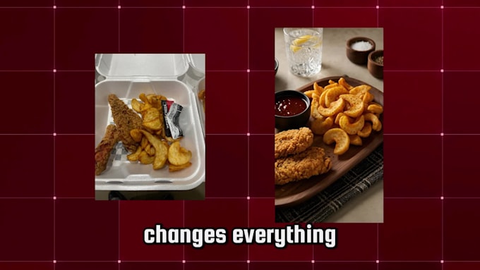 make cinematic food advertisement videos using ai