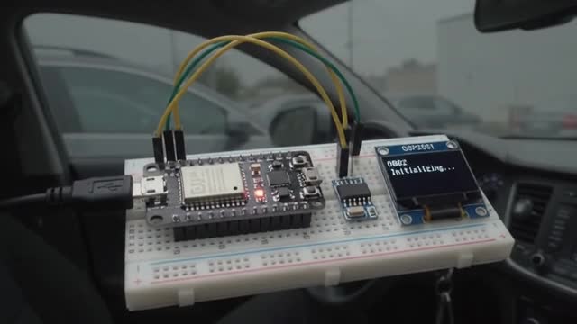 develop custom obd2 can bus diagnostic system using esp32 arduino