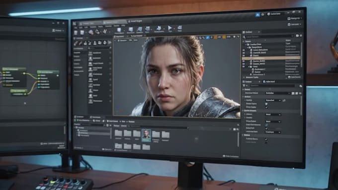 do 2d, 3d mobile game development as unity, unreal  engine game developer