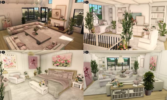 I will build you a professionally created bloxburg house