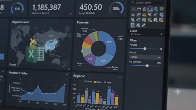 create a professional sales dashboard in power bi