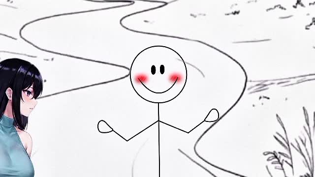 tus videos con figuras de palitos y monigotes en capcut pro