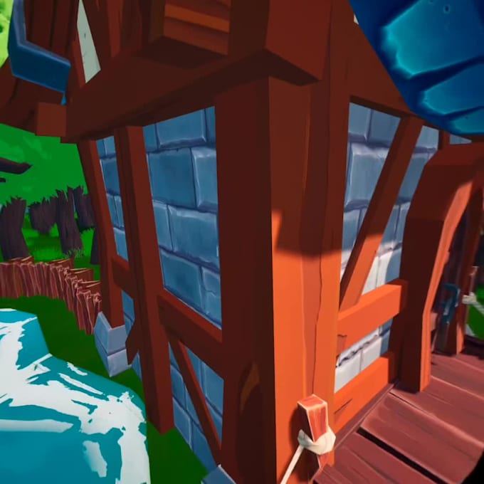 create a stylised unreal engine game environment or level