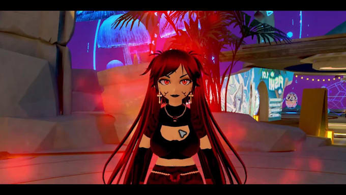 create custom vrchat avatar, furry avatar, vtuber and vr character