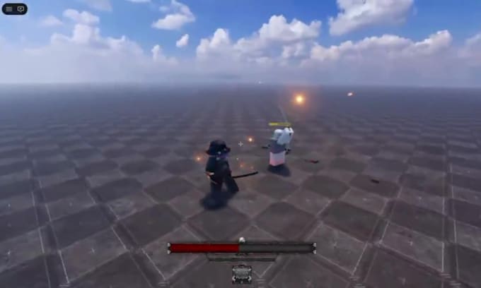 create a roblox combat battleground game with scripts