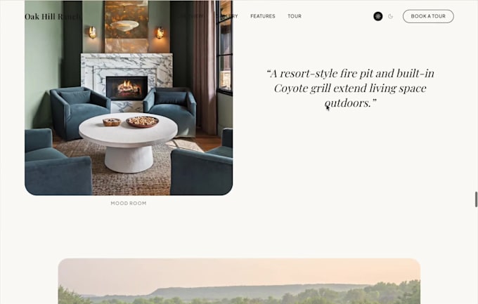 design an immersive animated 3d website with scroll effects
