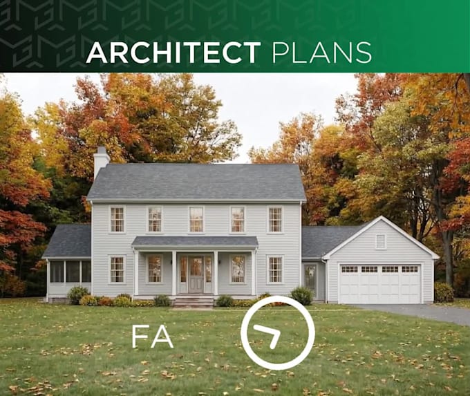 draft fast architectural drawing sets, floor plans and sections
