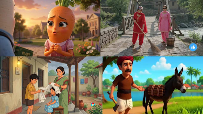 create professional ai animated character videos