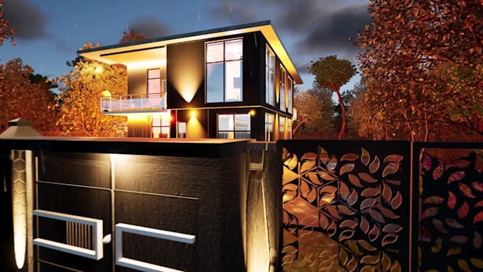 create cinematic 3d renders in revit bim