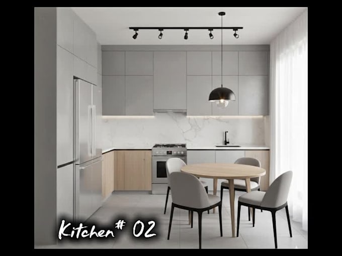 design a professional commercial kitchen